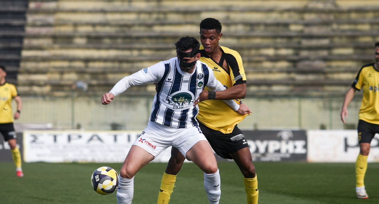 Ο Φιορίν Ντουρμισάι στο εκτός έδρας παιχνίδι του Ηρακλή με την Αναγέννηση Καρδίτσας / Πηγή: Intime