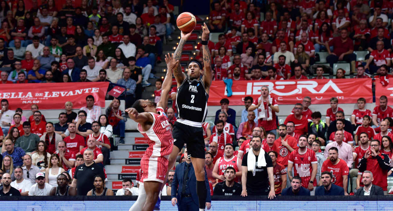 Στιγμιότυπο από την αναμέτρηση Μούρθια - ΠΑΟΚ / Πηγή: Intime