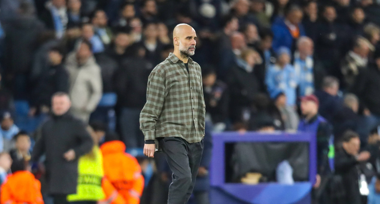 Το πουκάμισο που φορούσε ο Πεπ Γκουαρδιόλα στο παιχνίδι κόντρα στη Ρεάλ σχολιάστηκε έντονα/Πηγή: Imago