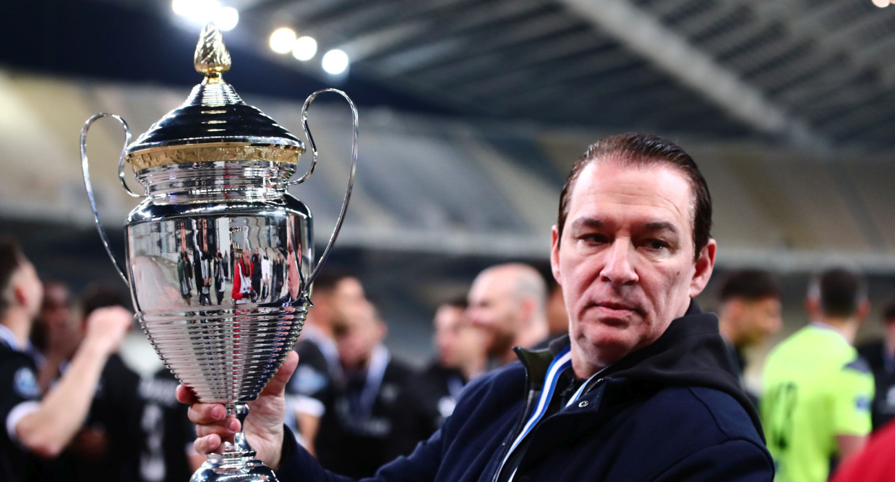 Ο Γιώργος Πρασσάς απάντησε στους ισχυρισμούς του Παναγιώτη Μονεμβασιώτη περί οφειλών στην Καλαμάτα / Πηγή: Eurokinissi