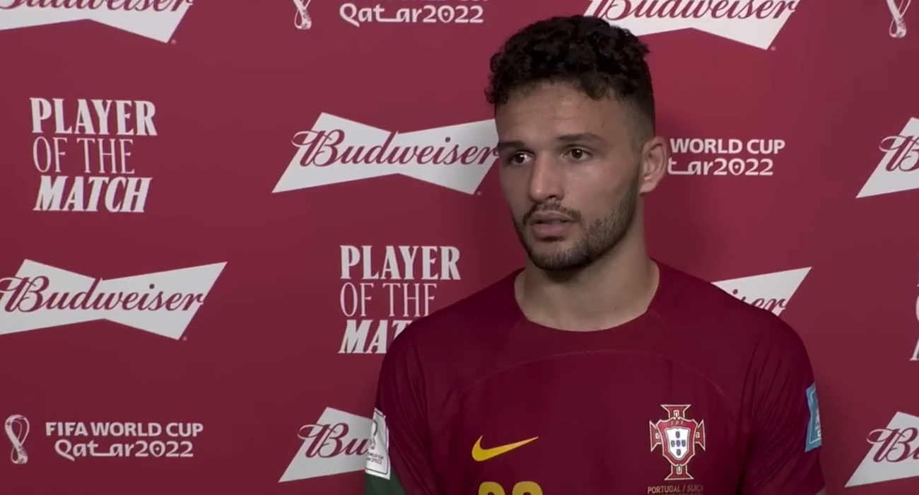 Ο Γκονσάλο Ράμος σε δηλώσεις του / Screenshot