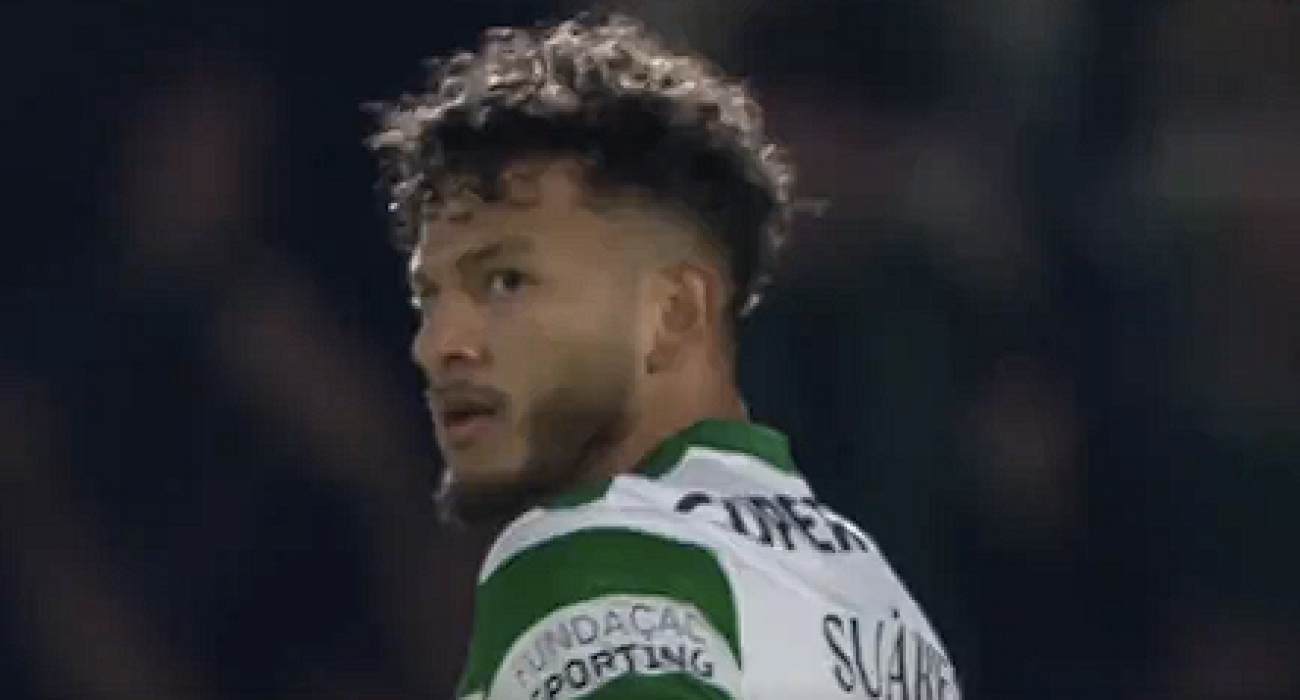 Ο Λουίς Σουάρεζ με την φανέλα της Σπόρτινγκ Λισαβόνας / Screenshot