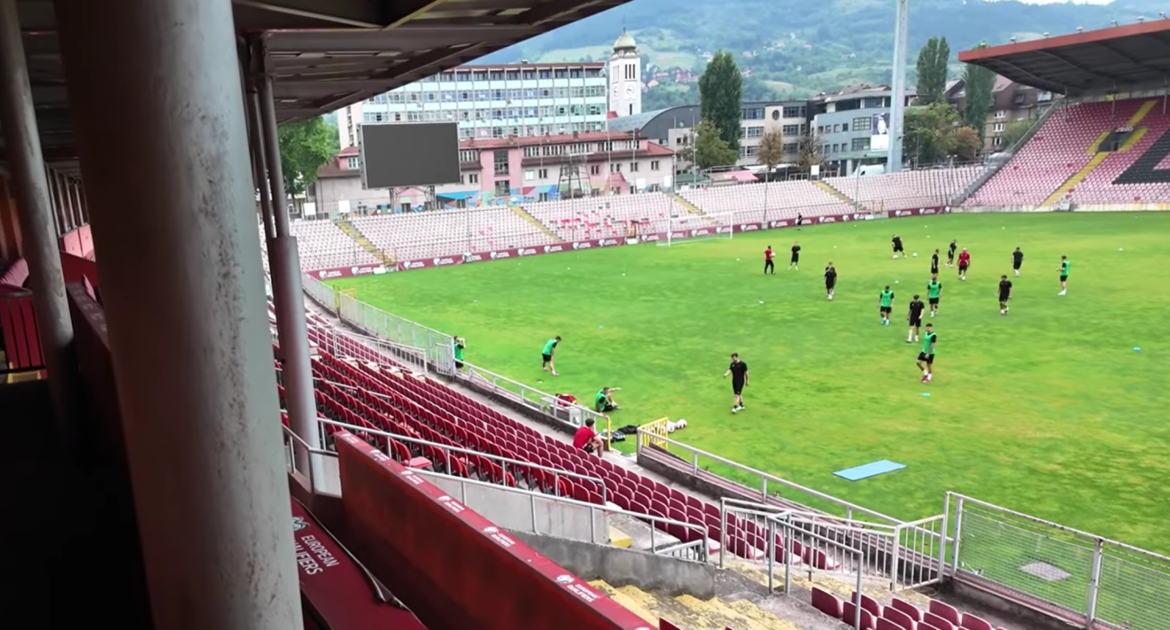 Το Bilino Polje που θα φιλοξενήσει το Βοσνία - Ιταλία / Screenshot