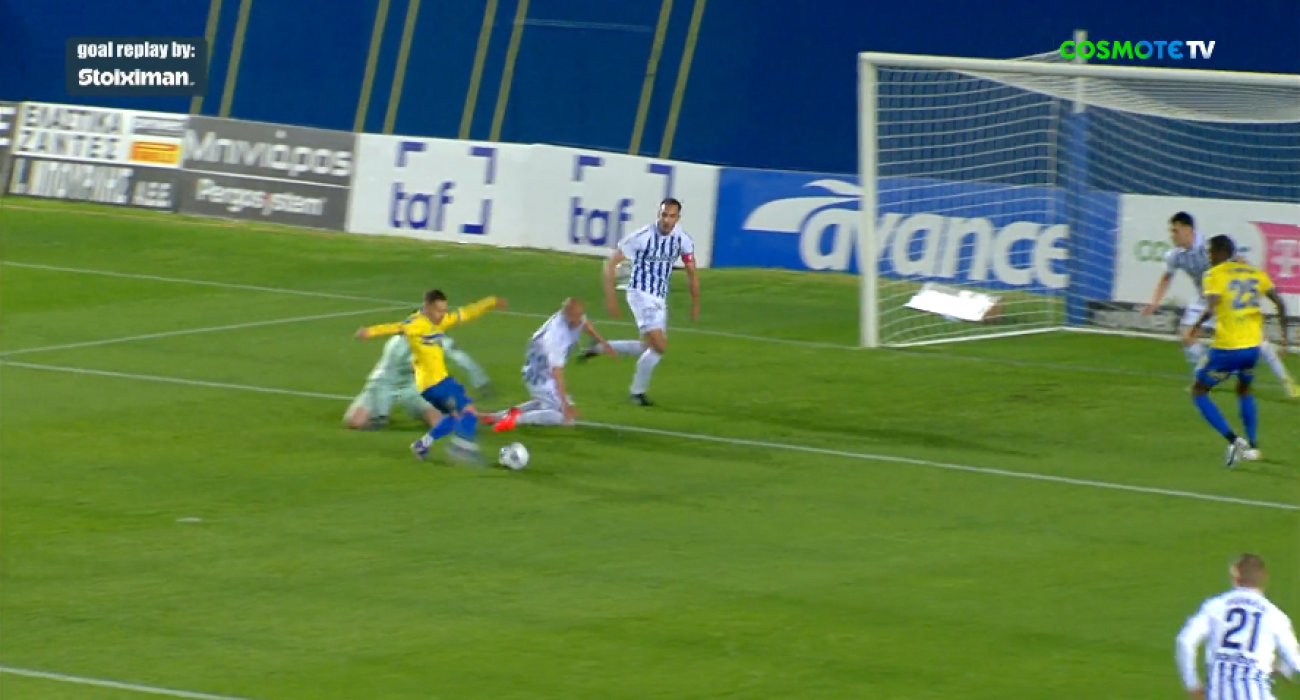 Ο Ματσάν άνοιξε το σκορ για τον Παναιτωλικό κόντρα στον Ατρόμητο / Screnshot