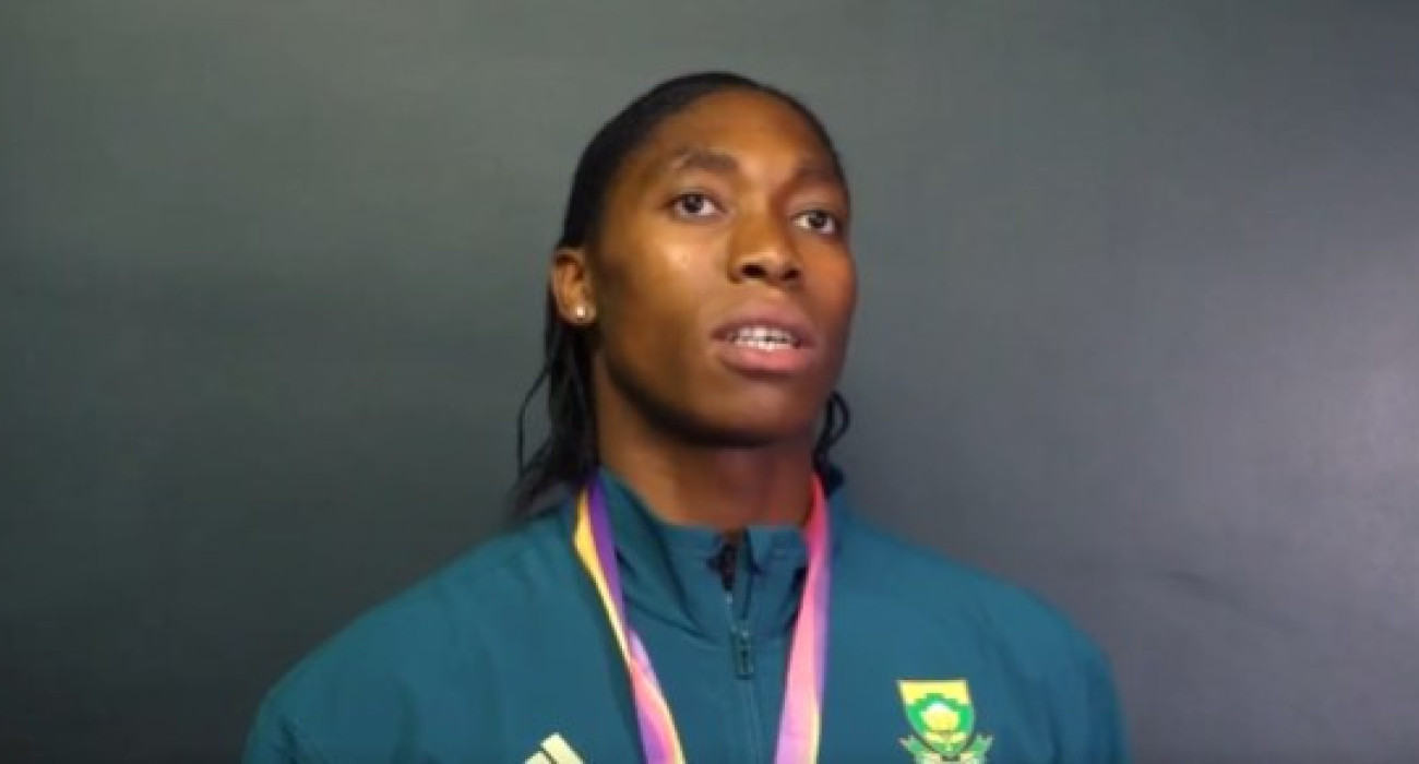 Η αθλήτρια Κάστερ Σεμένια/ screenhsot