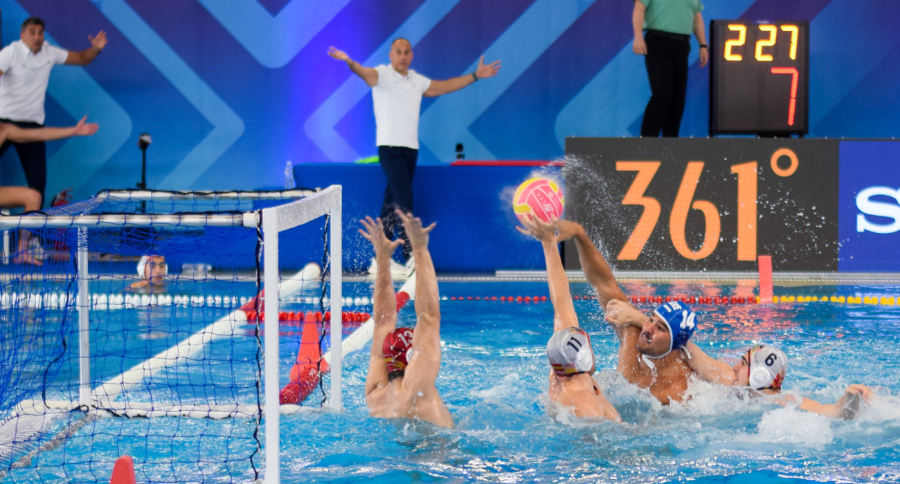 Φάση από τον αγώνα της Ελλάδας με την Ισπανία / Πηγή: Eurokinissi