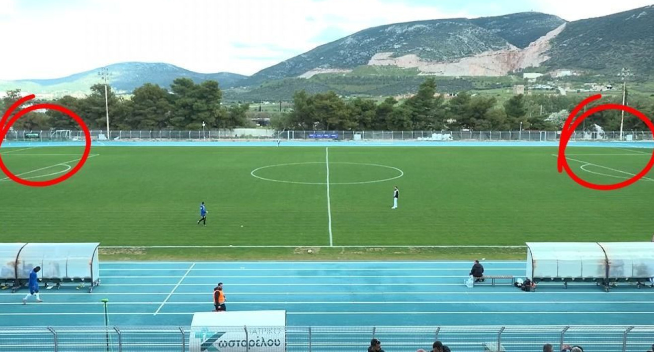 Άργησε η έναρξη του ματς Αιγάλεω - Ελλάς Σύρου / Πηγή: Glomex