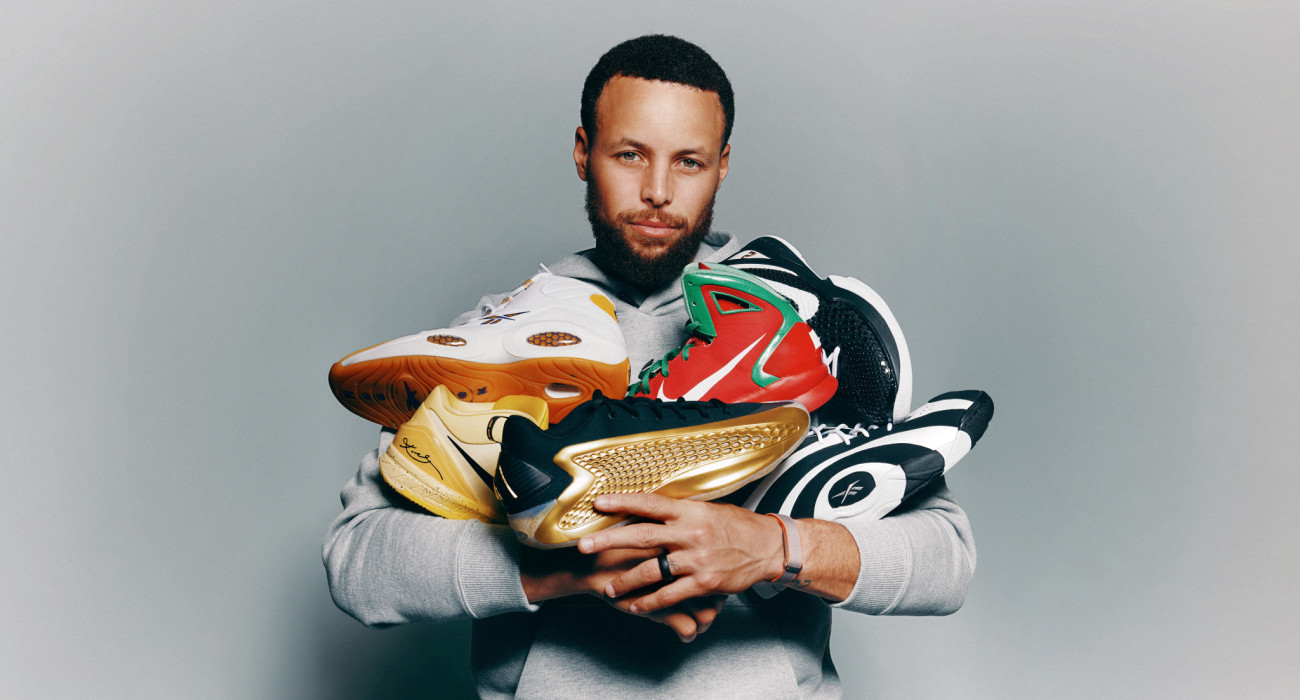 Ο Στέφεν Κάρι με τα... παπούτσια του / Πηγή: Sotheby's