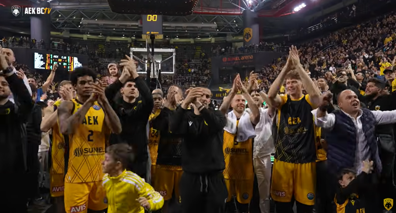 Η άλλη όψη του θριάμβου της ΑΕΚ και το πάρτι ομάδας-κόσμου στη Sunel Arena (video)