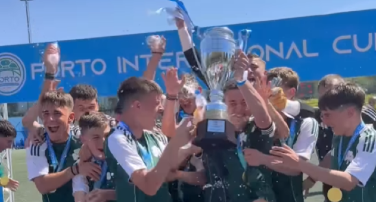 Η Κ15 του Παναθηναϊκού κατέκτησε το τουρνουά στην Πορτογαλία