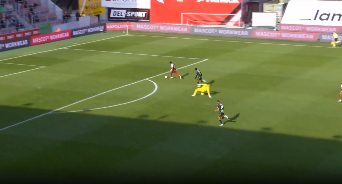 Η απίθανη ευκαιρία που χάθηκε στο Βέλγιο / Screenshot