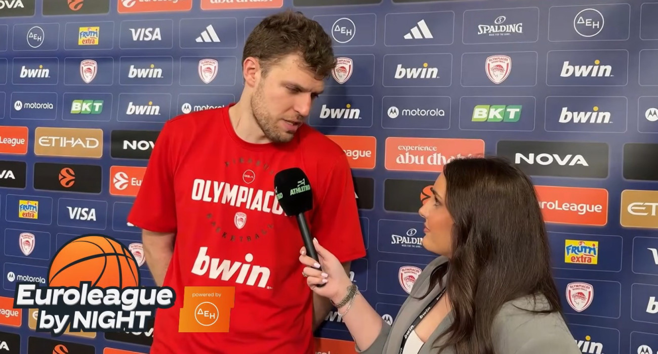 Ο Σάσα Βεζένκοφ μιλάει στη live εκπομπή του Athletiko