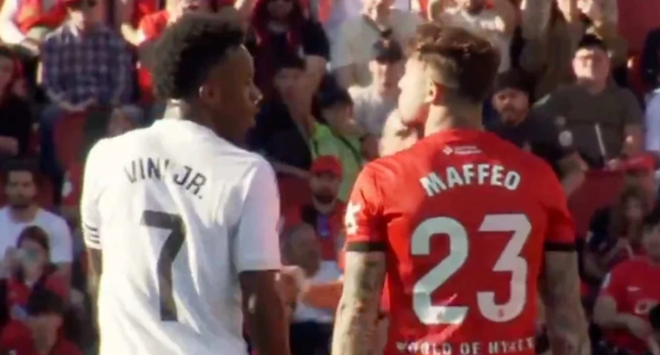 Η νέα κόντρα του Βινίσιους με τον Μαφέο / Screenshot