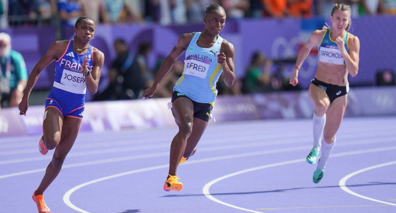 Βολίδα με το καλημέρα η χρυσή Ολυμπιονίκης Άλφρεντ