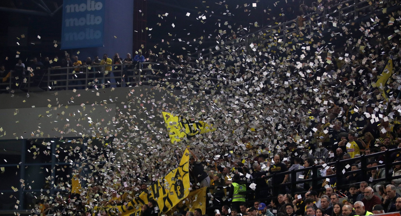 Τρέλα του κόσμου της ΑΕΚ για Ναντέρ: Άνοιξε το πάνω διάζωμα της Sunel Arena