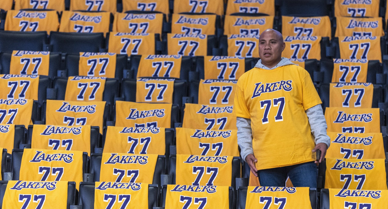 O Λούκα Ντόντσιτς με τη φανέλα των Λέικερς, Πηγή: Imago