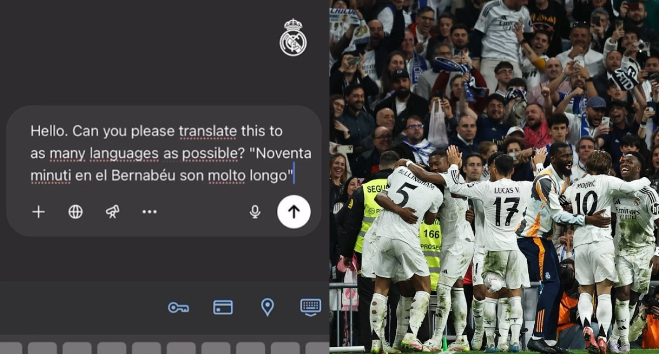 Πηγή: Print Screen Instagram Real Madrid/Imago
