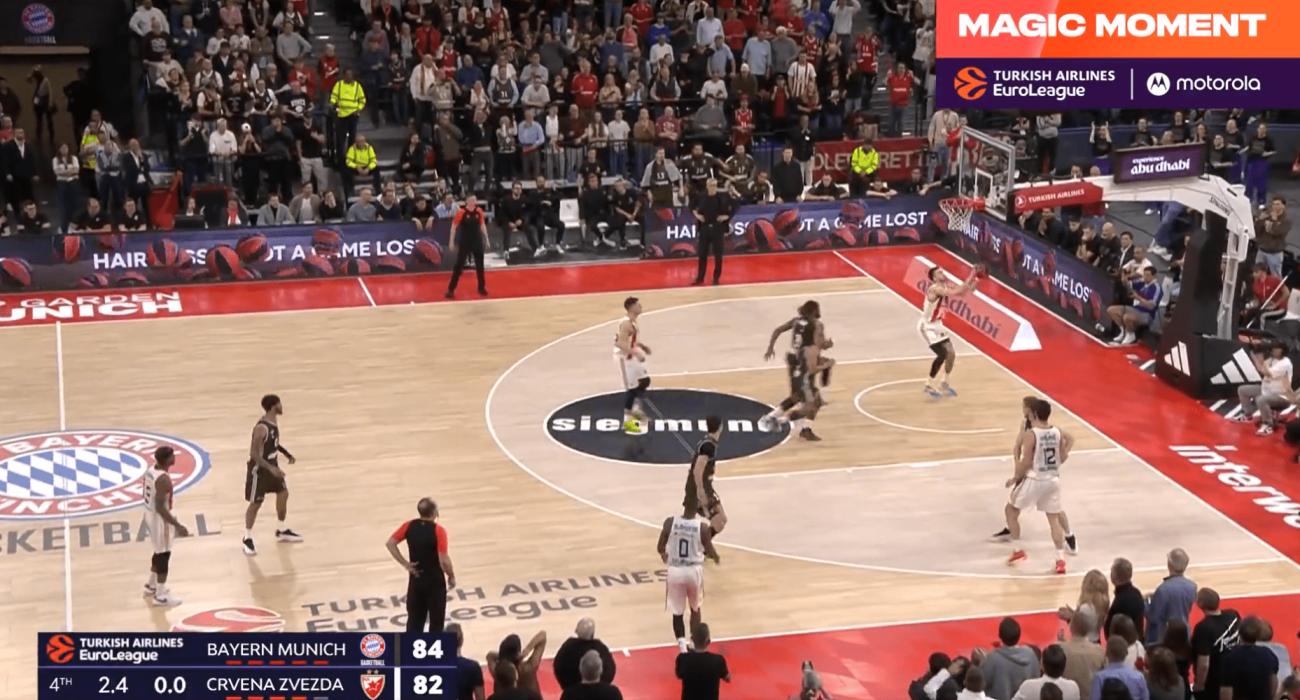 Το ασύλληπτο play ενός δευτερολέπτου από τον Σφαιρόπουλο που έστειλε το ματς στην παράταση (video)