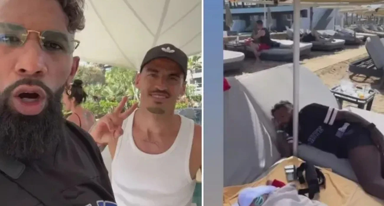 Ο Ροντινέι πήγε στην Κρήτη παρέα με τον Τσικίνιο και δεν είναι... κουρασμένο