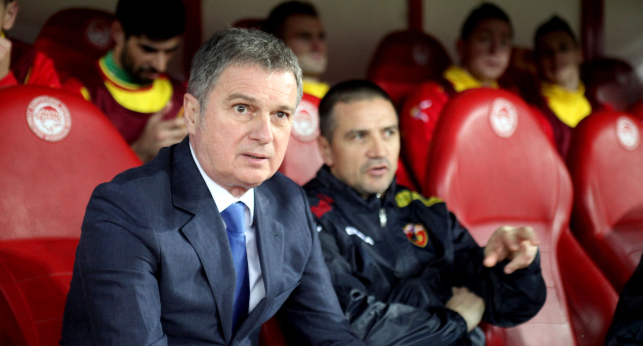 Ο Λιούμπισα Τουμπάκοβιτς σε αγώνα της εθνικής Μαυροβουνίου / Πηγή: Eurokinissi