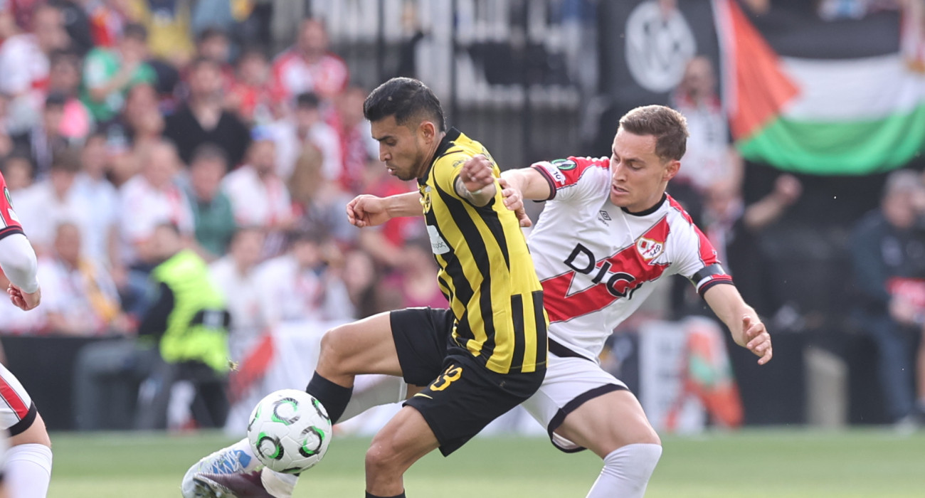 Στιγμιότυπο από την αναμέτρηση Ράγιο - ΑΕΚ / Πηγή: Intime