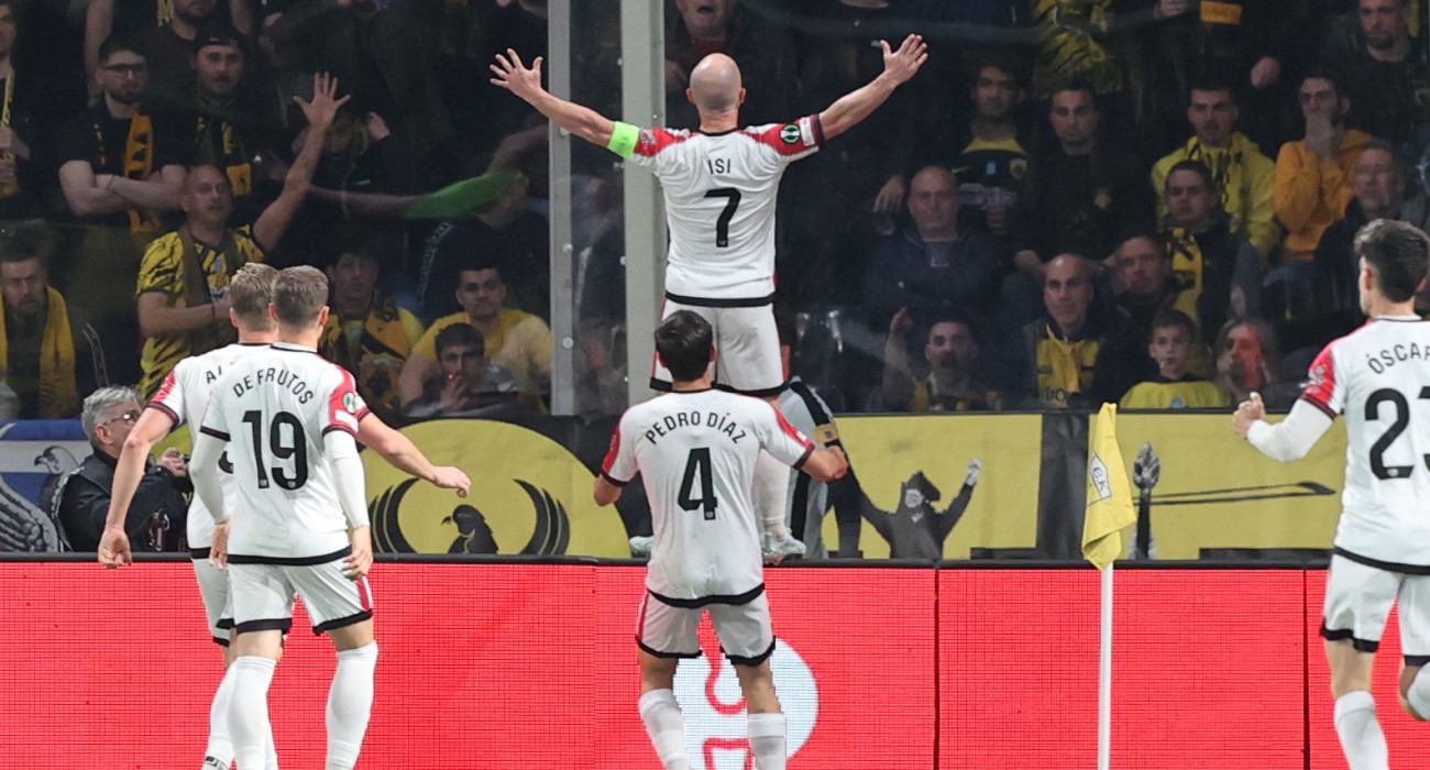 H Ράγιο Βαγιεκάνο βρήκε γκολ με τον Ίσι Παλαθόν / Πηγή: Intime