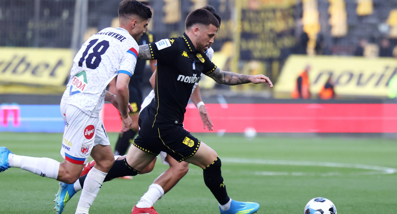 Ο Πέρεθ στον αγώνα με τον Βόλο/Πηγή: Intime