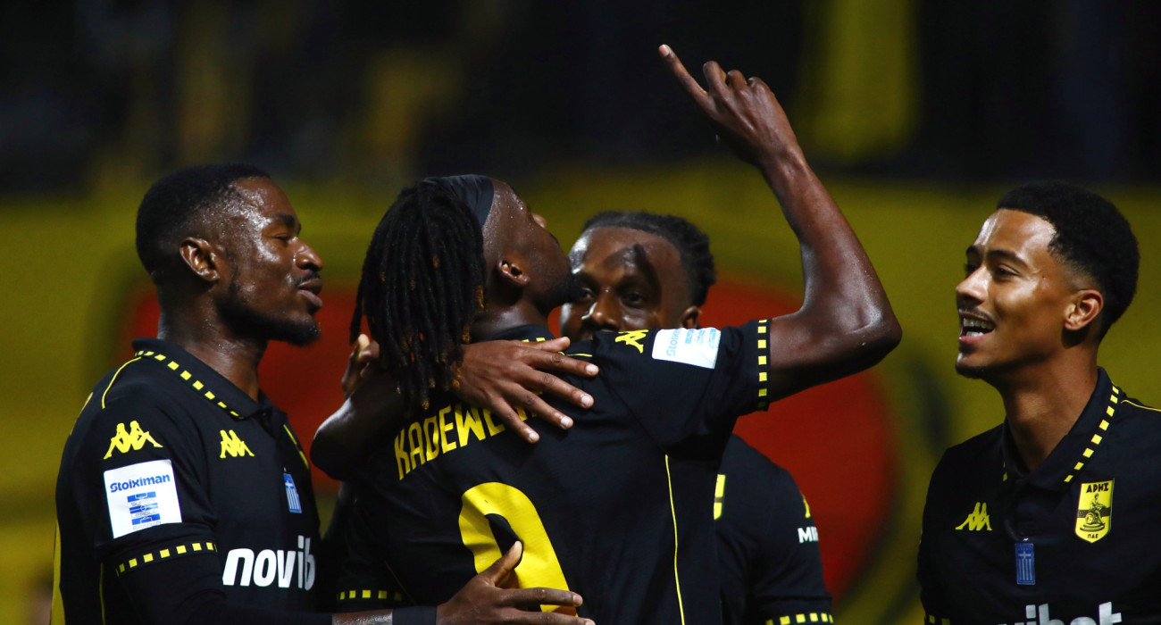 Ο Καντεβέρε «υπέγραψε» τη νίκη του Άρη κόντρα στον Βόλο / Πηγή: Intime