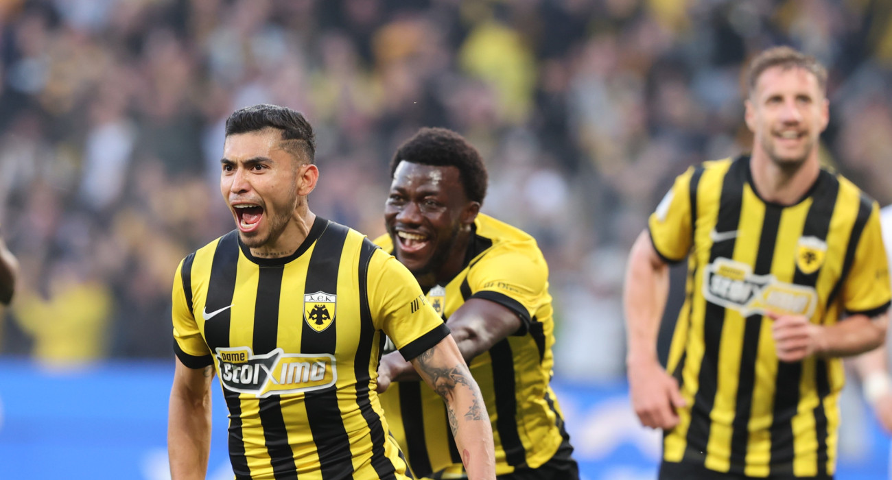 Η ΑΕΚ νίκησε εύκολα τον ΠΑΟΚ με 3-0 / Πηγή: Intime