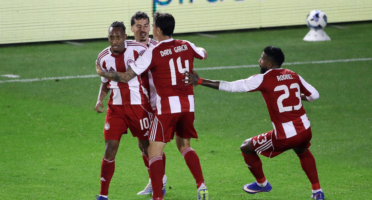 Το 0-1 του Ζέλσον στο 33' έβαλε τις βάσεις για τη μεγάλη νίκη του Ολυμπιακού στη Λεωφόρο  / Πηγή: Eurokinissi