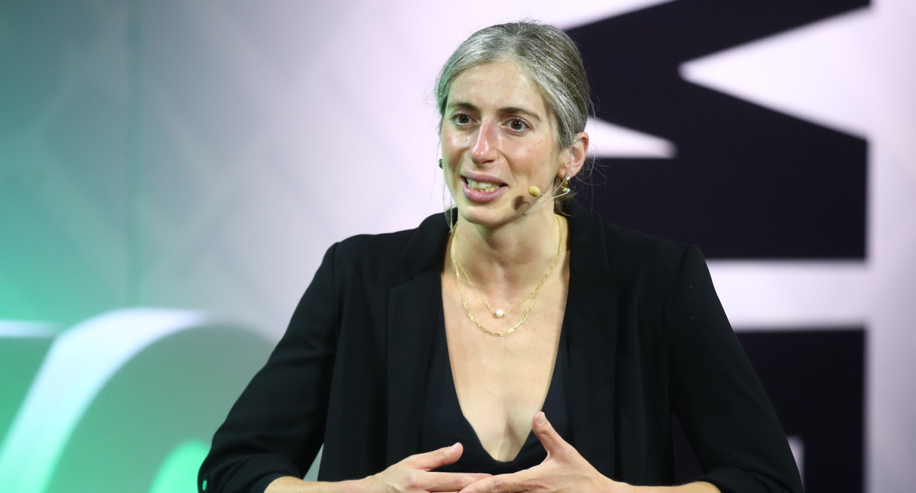 Η Άννα Ντουντουνάκη στο Mind The Game του Athletiko / Πηγή: Eurokinissi