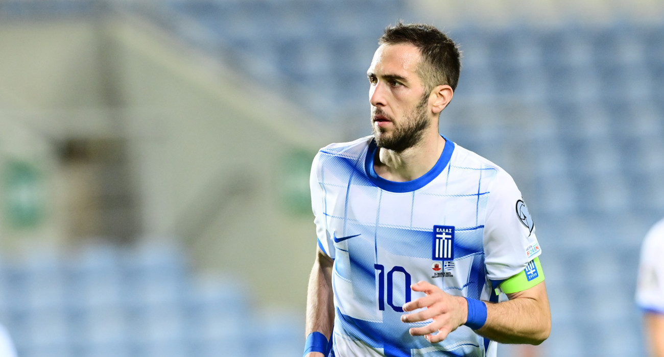 Ο Κώστας Φορτούνης με την εθνική Ελλάδας στα προκριματικά Euro 2024 / Πηγή: Eurokinissi