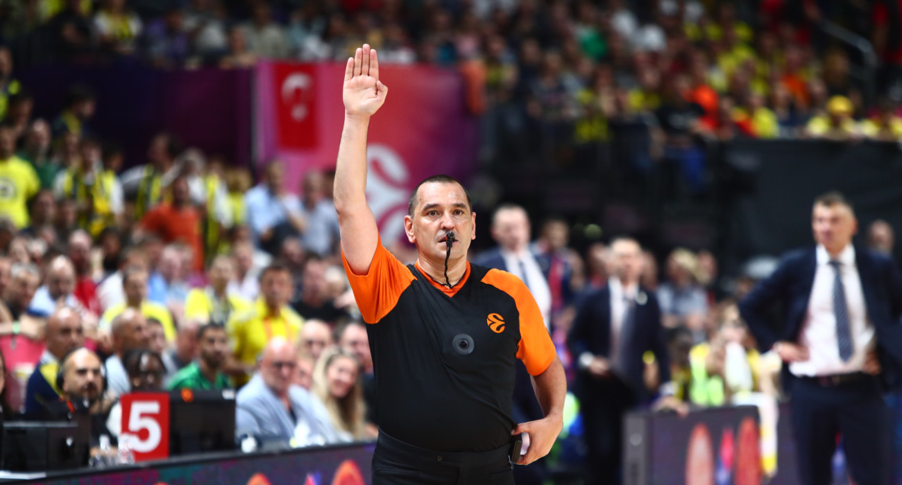 Οι 28 διαιτητές που όρισε η EuroLeague για τα playoffs / Eurokinissi
