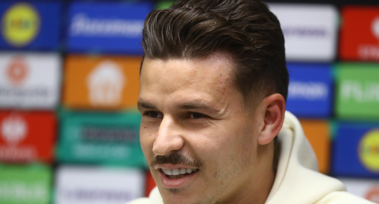 Ο Φελίπε Ρέλβας στη συνέντευξη Τύπου πριν το ματς με τη Ράγιο Βαγιεκάνο / Πηγή: Eurokinissi