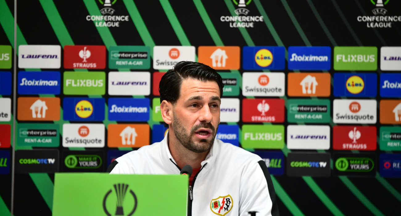 Ο Αουγκούστο Μπατάγια στην συνέντευξη Τύπου / Πηγή: Eurokinissi