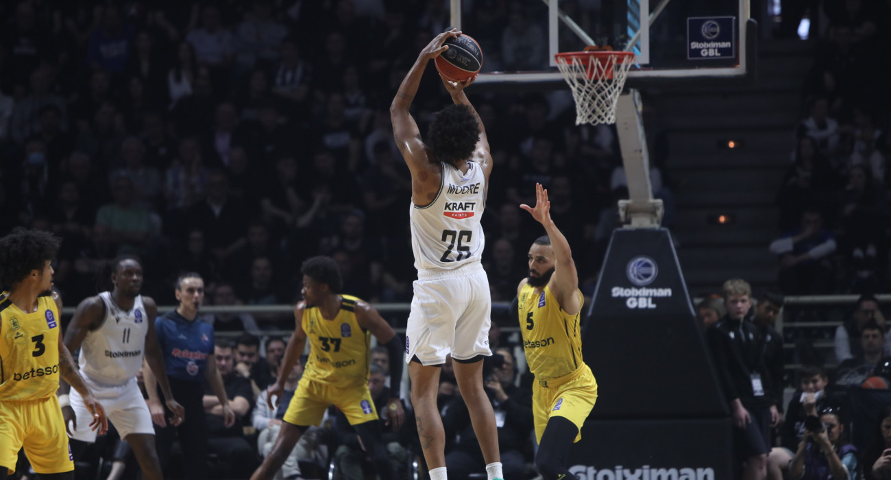 Ρεσιτάλ... τριπόντων στην «PAOK Sports Arena» / Πηγή: Eurokinissi