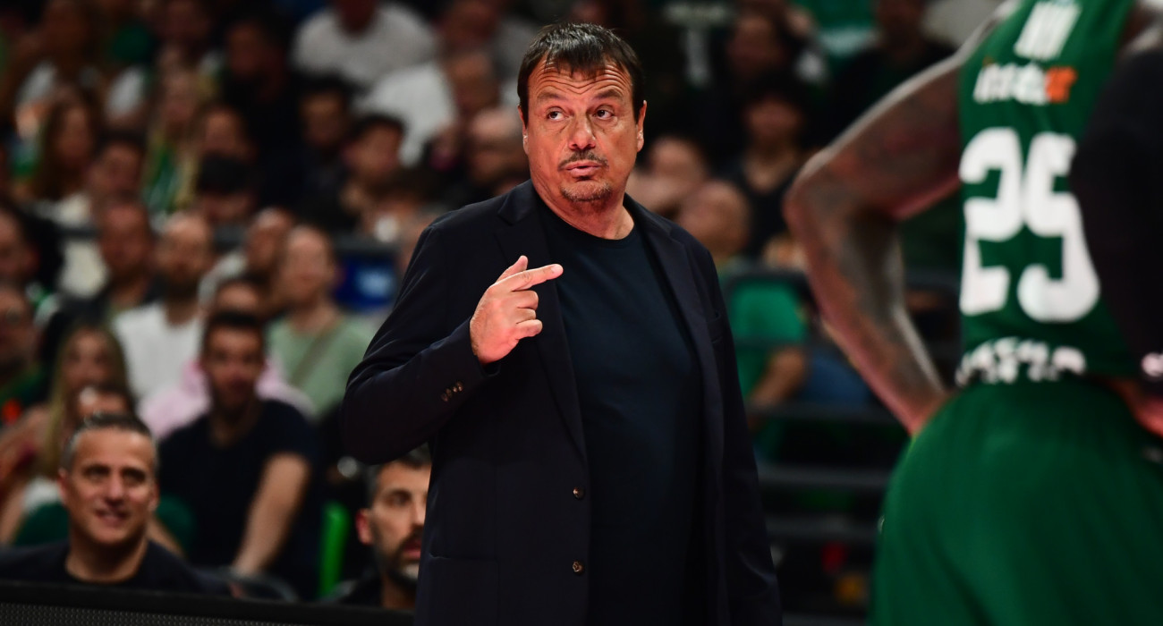 Ο Εργκίν Αταμάν στο παιχνίδι του Παναθηναϊκού με την Αναντολού Εφές, Πηγή: Eurokinissi