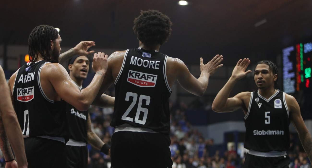 Ο ΠΑΟΚ συνέχισε με νίκη στην Stoiximan GBL, κερδίζοντας και τον Ηρακλή / Πηγή: Eurokinissi