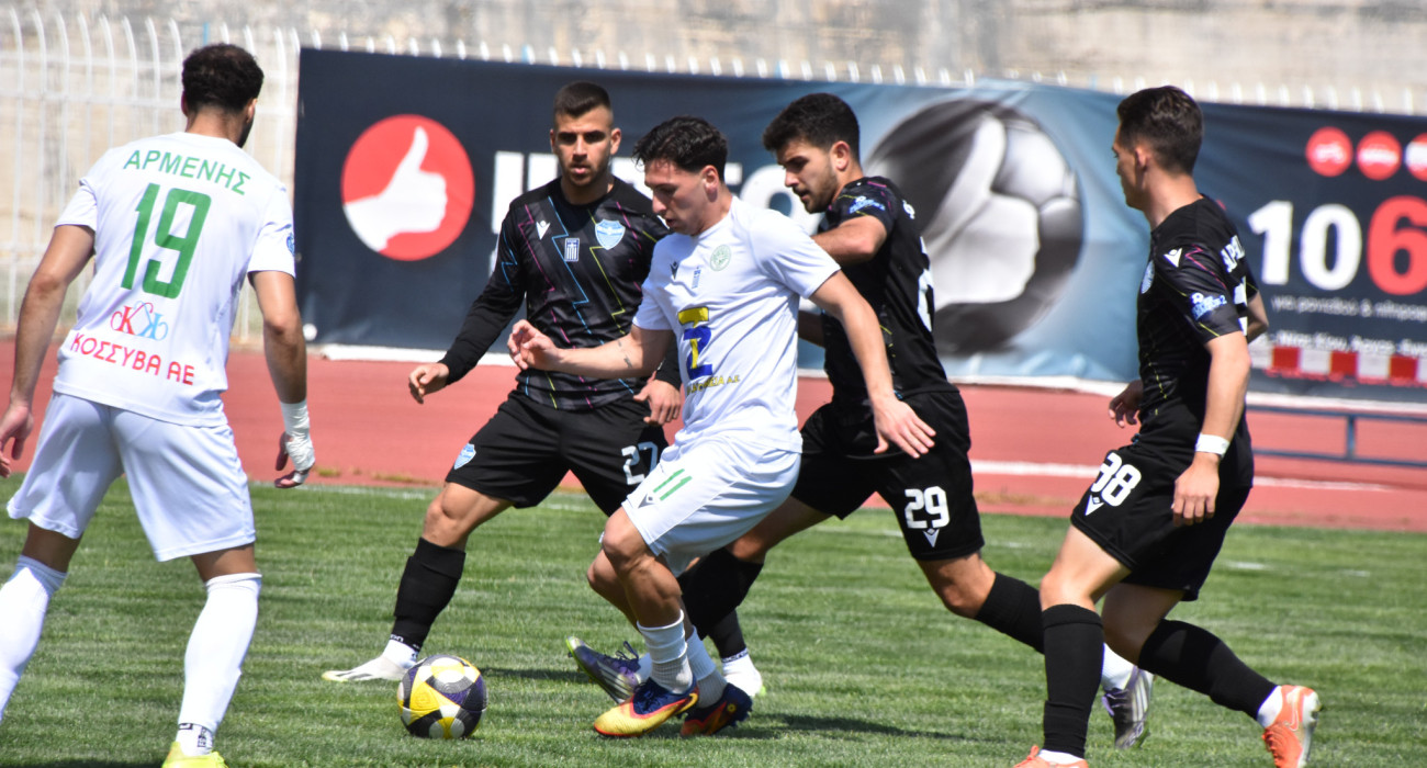 Ο Παναργειακός πανηγύρισε την πρώτη του νίκη στο πρωτάθλημα / Πηγή: Intime