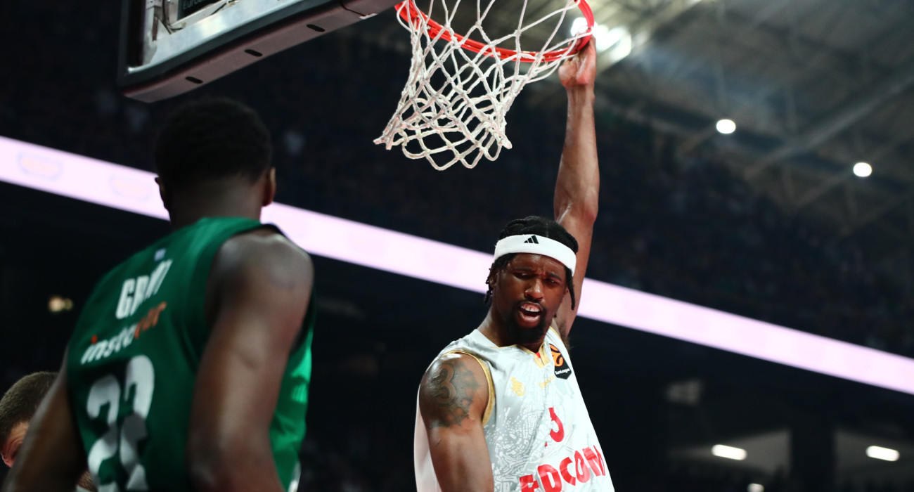 Ο Κεβάριους Χέιζ απέναντι στον Παναθηναϊκό / πηγή: eurokinissi