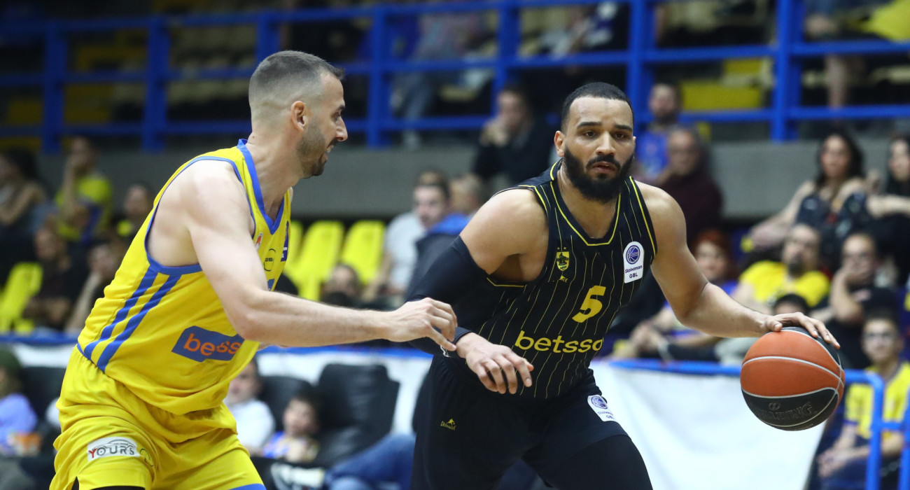 Στιγμιότυπο από την αναμέτρηση Περιστέρι - Άρης / Πηγή: Eurokinissi