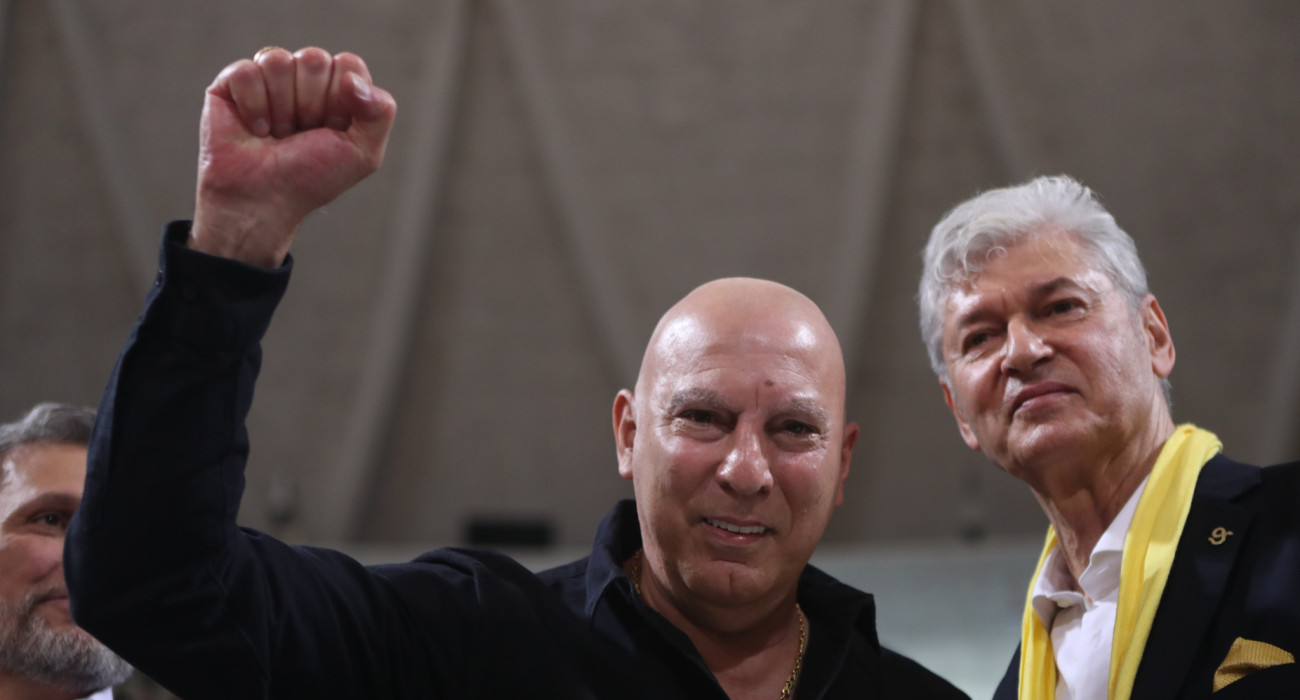 Ο Νίκος Γκάλης στο Παλέ για το παιχνίδι του Άρη με τον Πανιώνιο, Πηγή: Eurokinissi