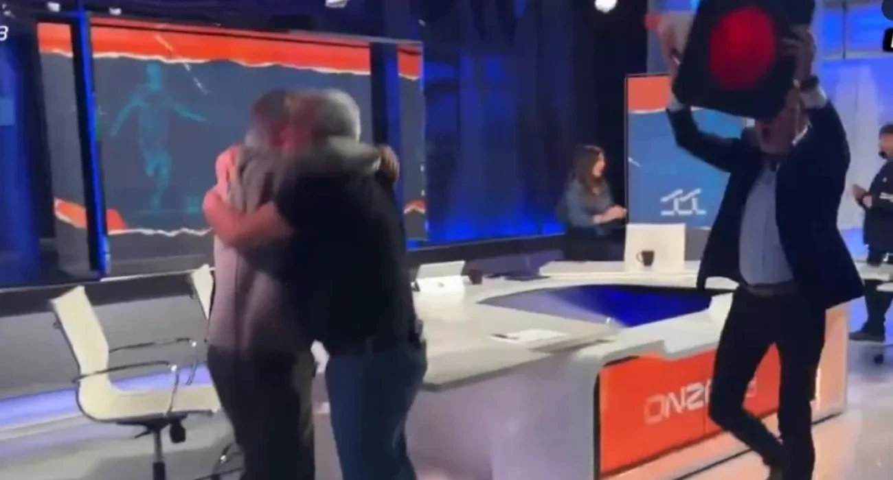 Δημοσιογράφοι πανηγύρισαν έξαλλα τον αποκλεισμό της Ρεάλ από την Μπάγερν / Screenshot