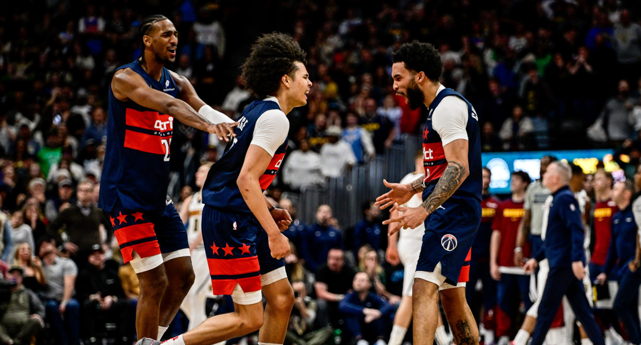 Οι Γουίζαρντς σπάνια πανηγύρισαν φέτος, αλλά πέτυχαν τον στόχο τους / Πηγή: Dustin Bradford/Getty Images