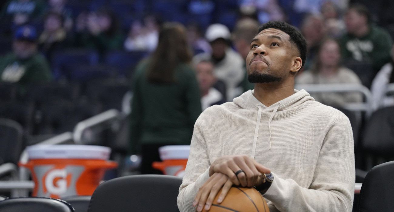 Ο Γιάννης Αντετοκούνμπο/Photo by Patrick McDermott/Getty Images