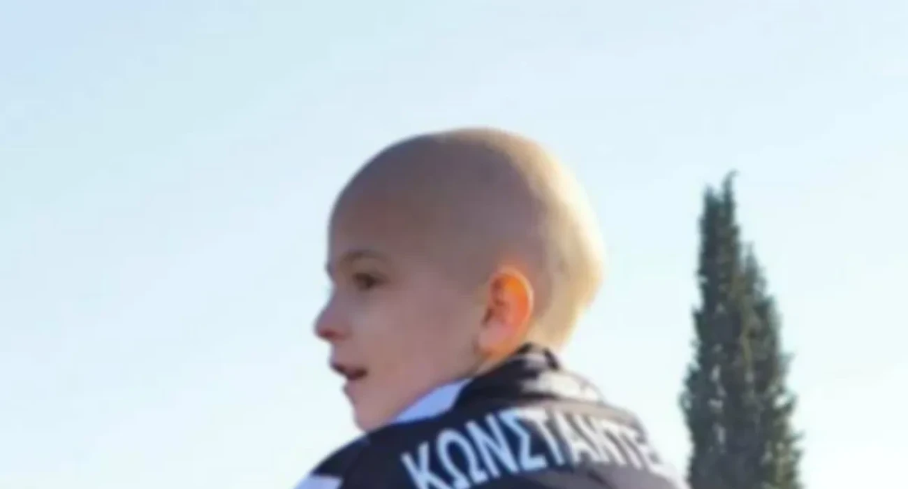 O 7χρονος φίλος του ΠΑΟΚ / Screenshot