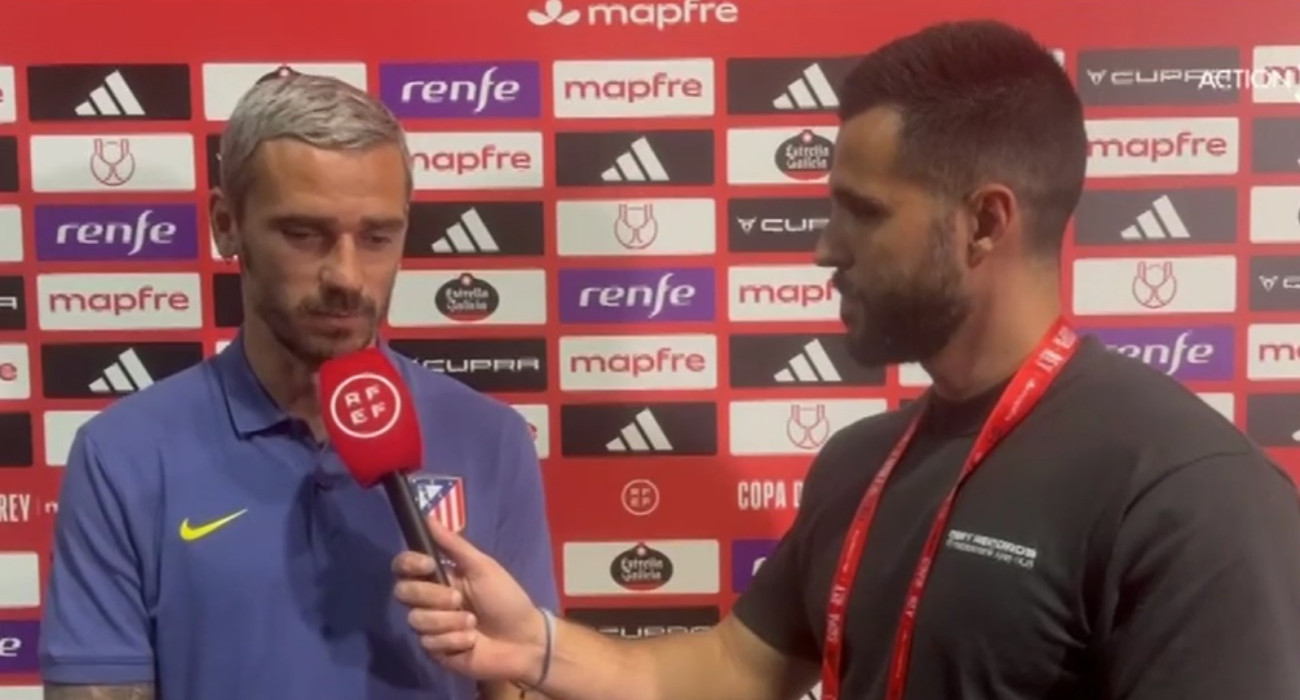 Ο Αντουάν Γκριεζμάν στο Athletiko / Screenshot