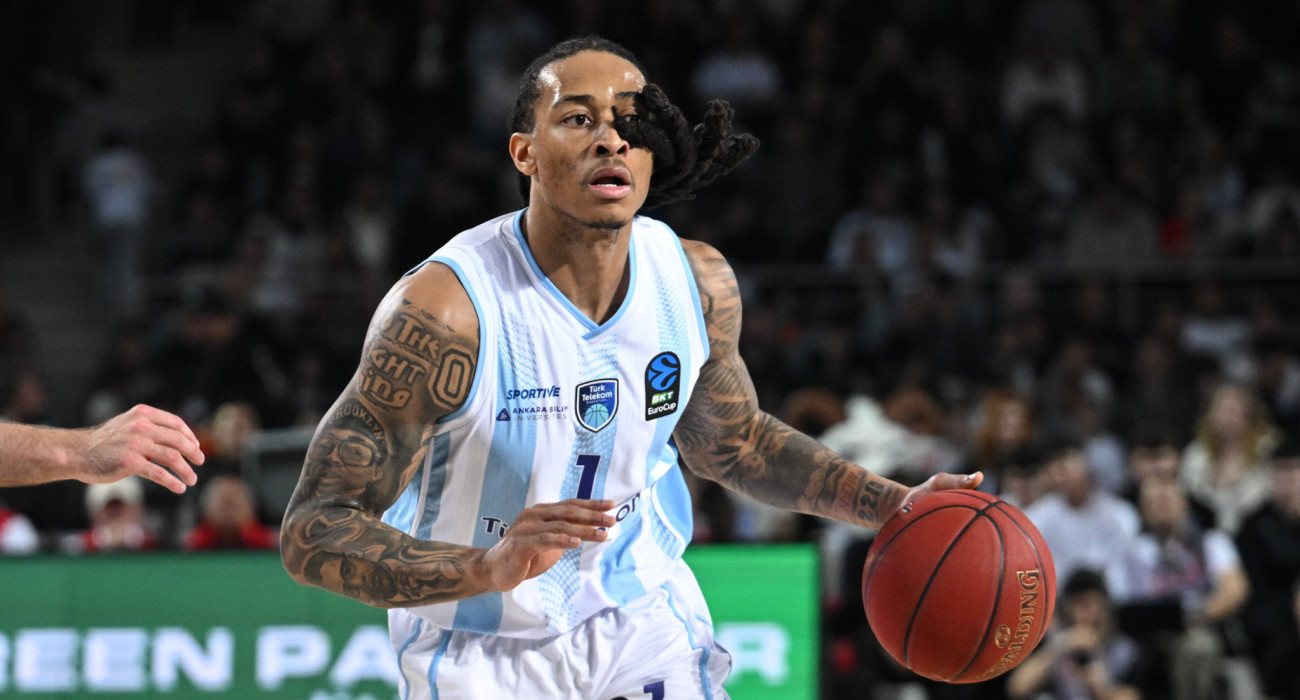 Ο Κάιλ Όλμαν με τη φανέλα της Τουρκ Τέλεκομ / πηγή: IMAGO