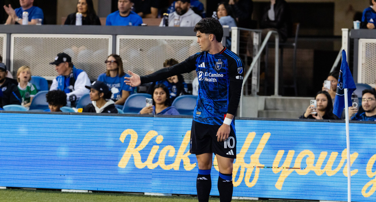 Ο Νίκος Τσακίρης σε αγώνα του Σαν Χοσέ / Πηγή: Imago