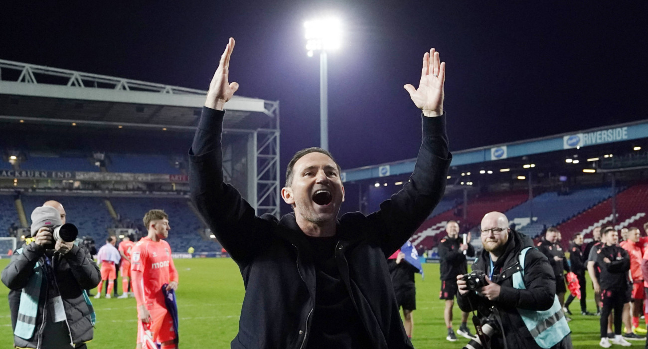 Ο Φρανκ Λάμπαρντ οδήγησε την Κόβεντρι στην επιστροφή της στην Premier League / Πηγή: Imago